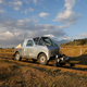 Illustration for article titled This Aluminum Car Was Built To Run On Abandoned Railways